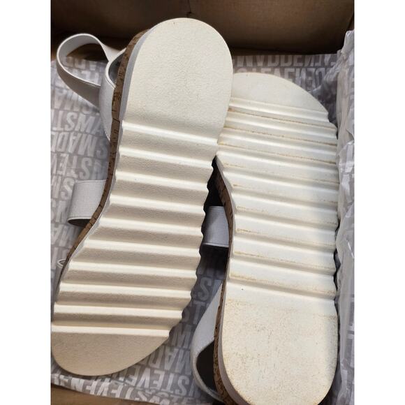 STEVE MADDEN Women Bandi Wedge Sandal - 7.5 - Picture 7 of 7